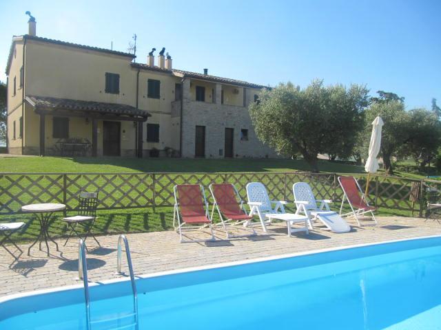 Agriturismo La Quiete Konuk evi Polverigi Dış mekan fotoğraf