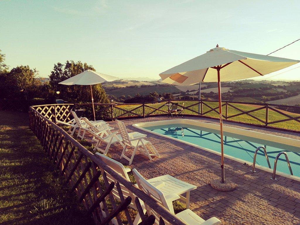 Agriturismo La Quiete Konuk evi Polverigi Dış mekan fotoğraf